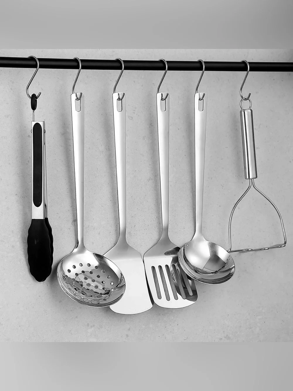 Stainless Steel Kitchen Utensils Set 6 Pieces